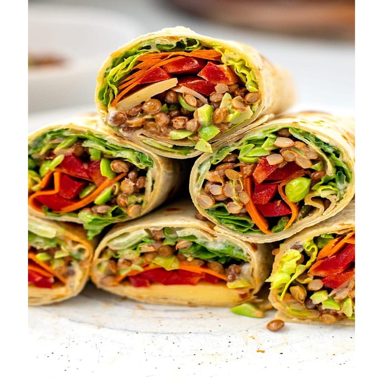 Savor Our Veggie Wrap