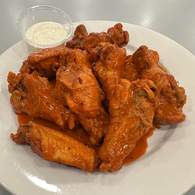 Fried Chicken Wings.