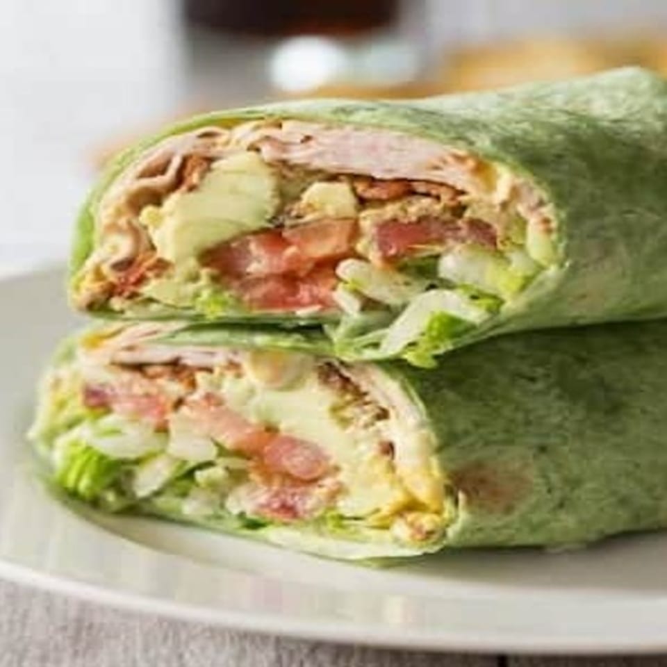 Delicious Turkey Club Wrap