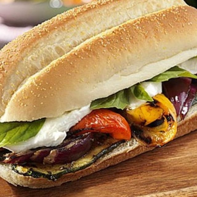 Grilled Veggies Sub.