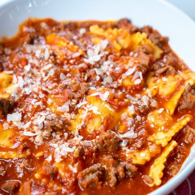 Beef Ravioli.